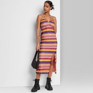 Women's Crochet Slip Dress - Wild Fable